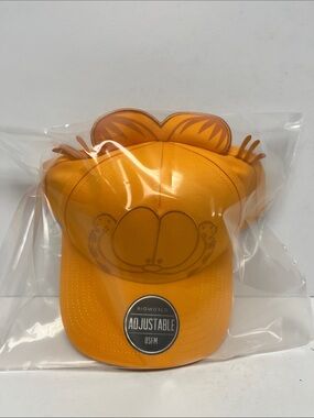 Bioworld Garfield 3D Character Adjsutable Hat (58cm), Garfield 3d, One Size